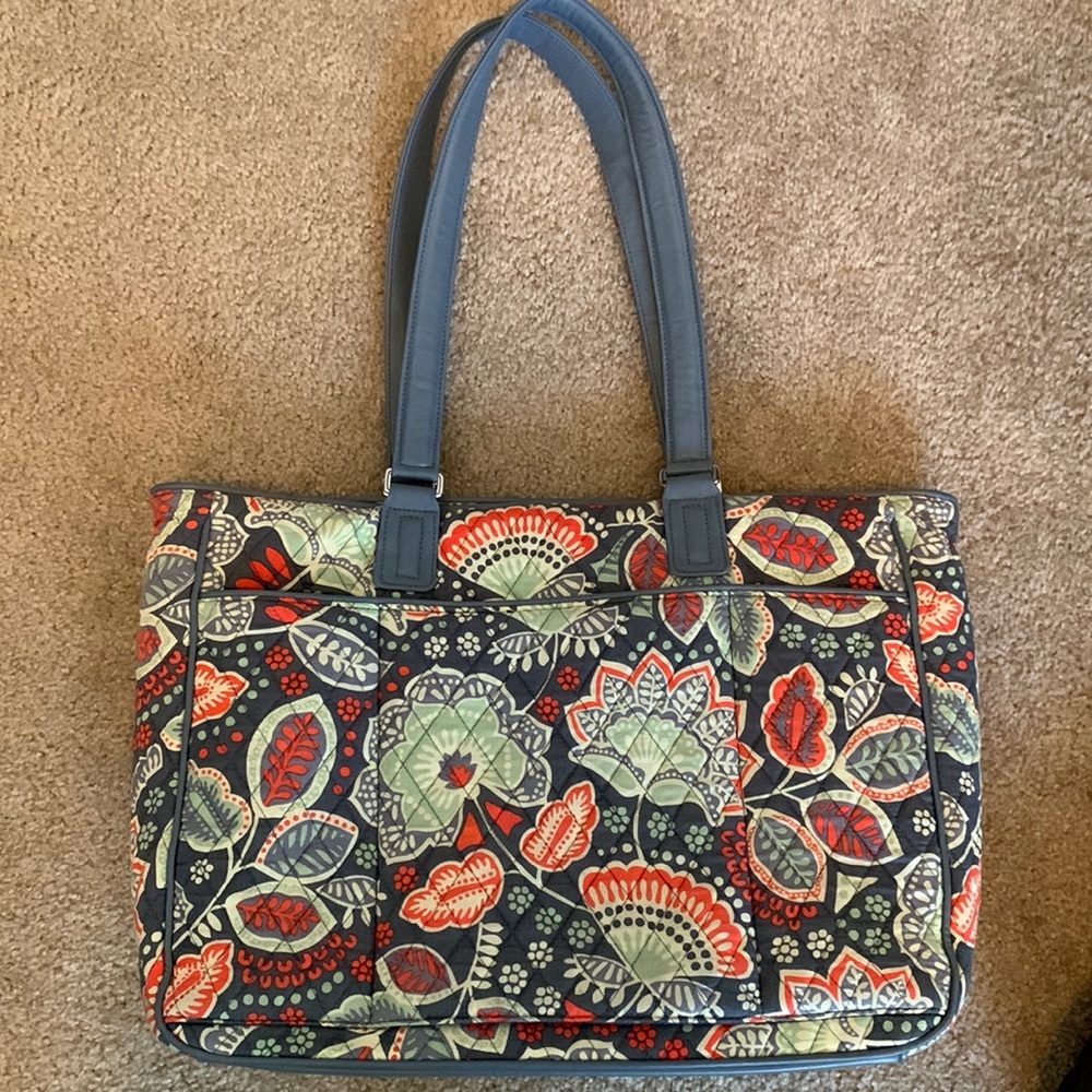 Vera Bradley Laptop Shoulder Bag